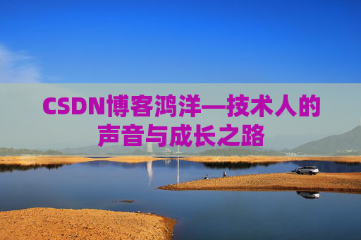 CSDN博客鸿洋—技术人的声音与成长之路