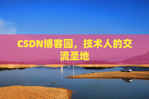 CSDN博客园，技术人的交流圣地
